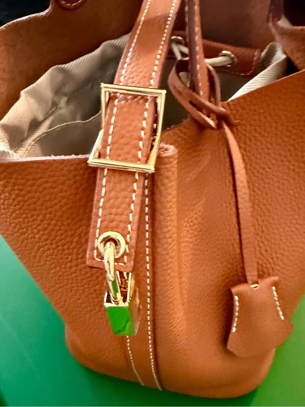 Generic pebbled leather